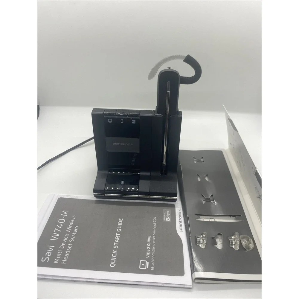 Plantronics Savi T40 Wireless Headset Base,Mic Charger & USB CBL